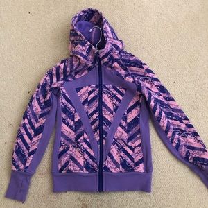 Ivivva Hoodie Chevron Pattern